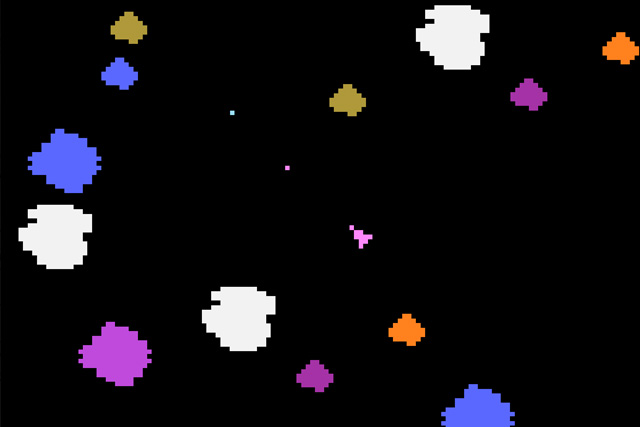 asteroids Atari Asteroids